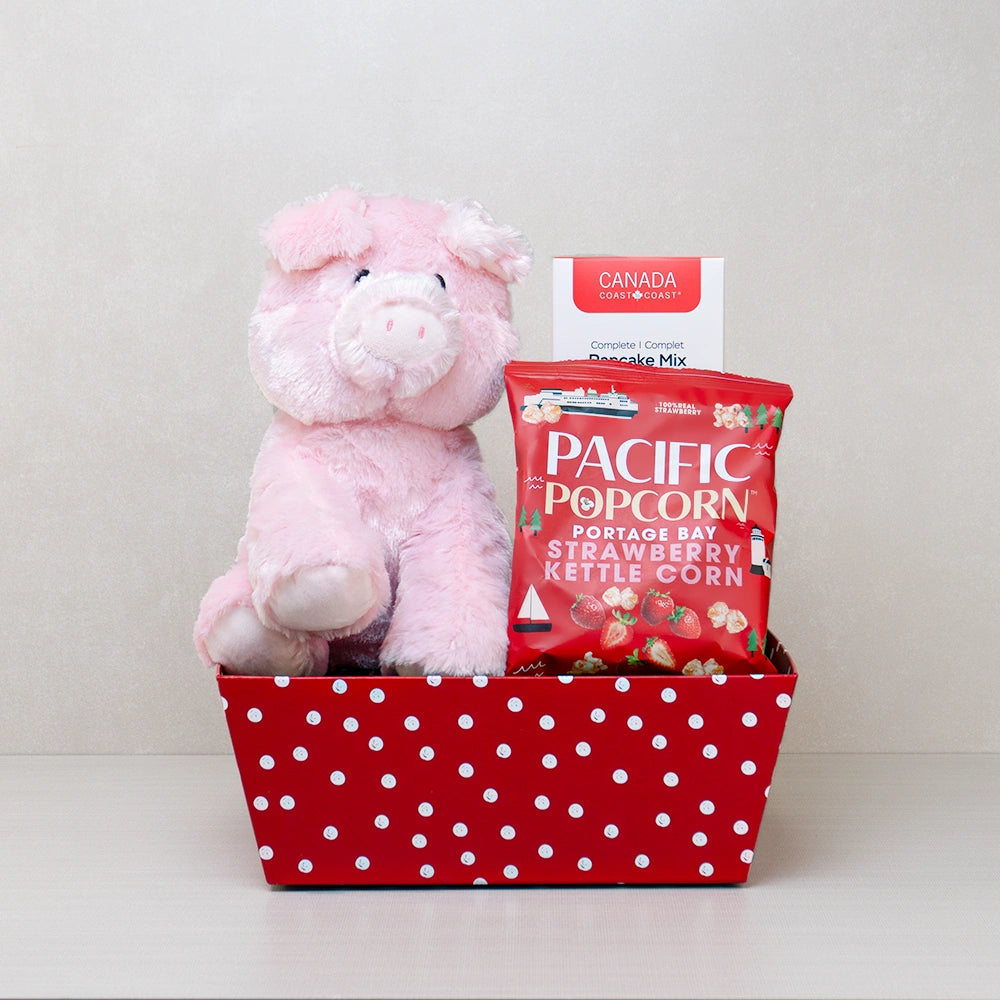Sweetheart Snuggles Treats Basket