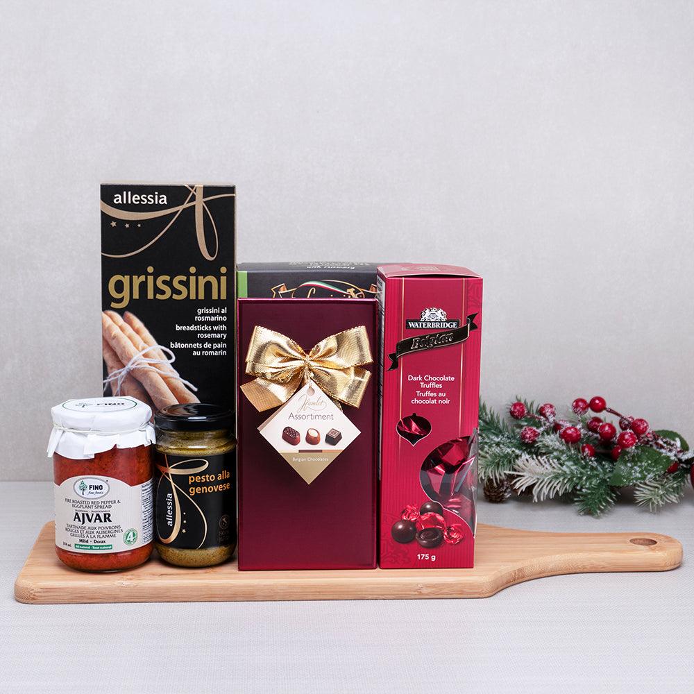 Christmas Celebration Snack Board