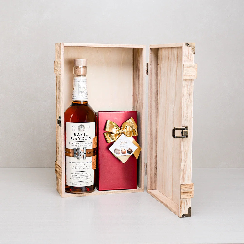 Chocolate & Liquor Gift Baskets