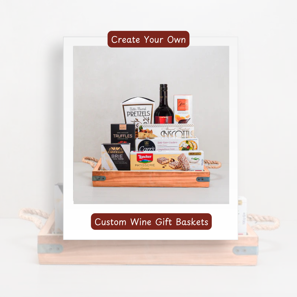 Custom Wine Gift Basket