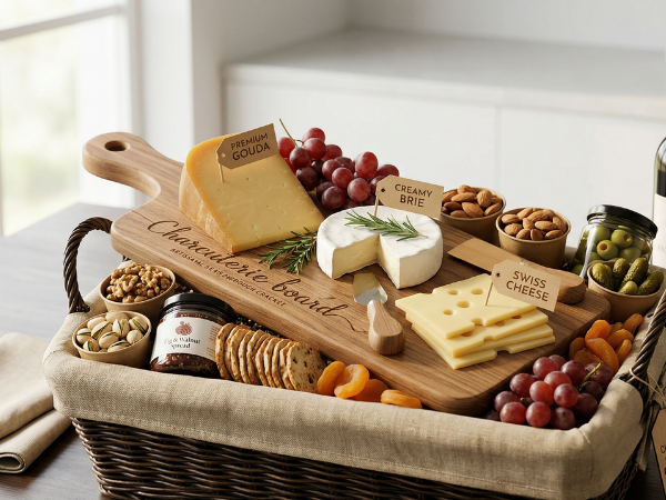 Wine & Cheese Gift Baskets