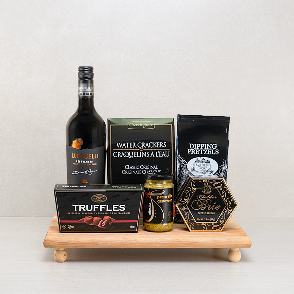 Raspberry Truffle Brie Luxury Box