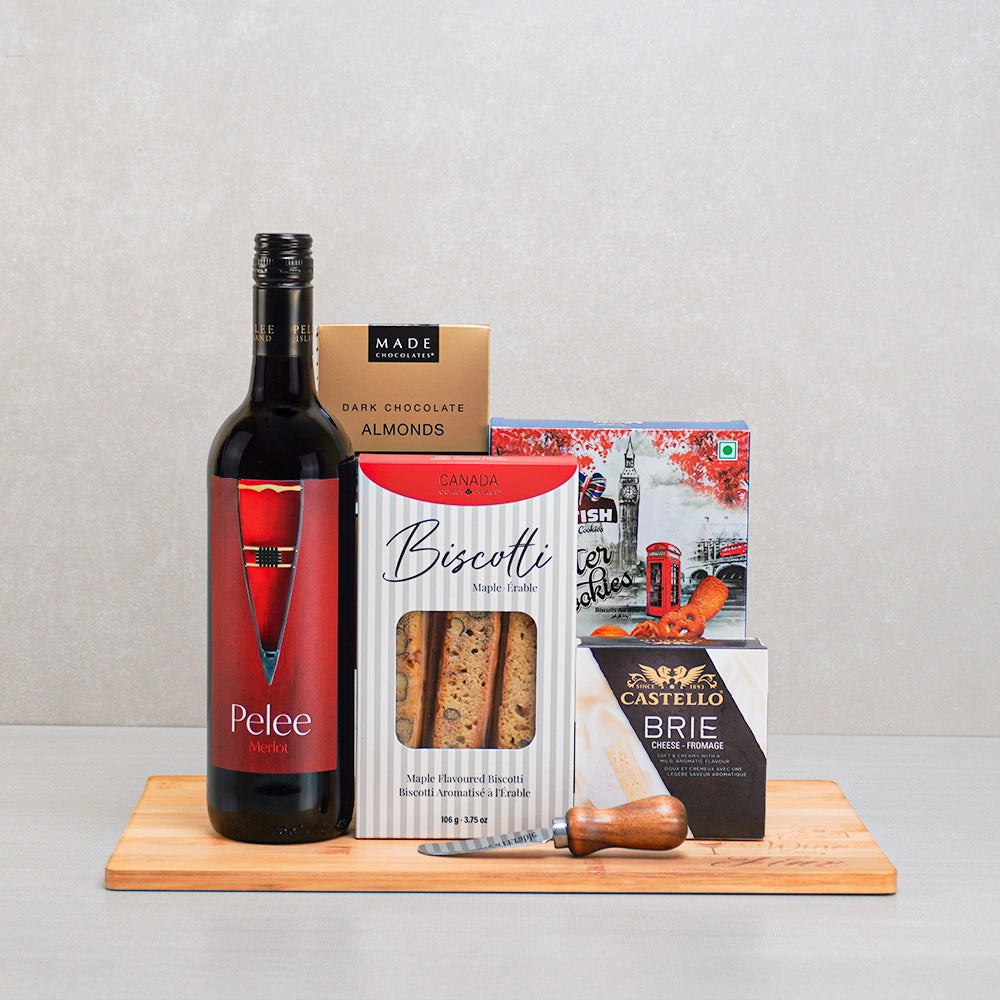 Classic Red Wine & Gourmet Treats