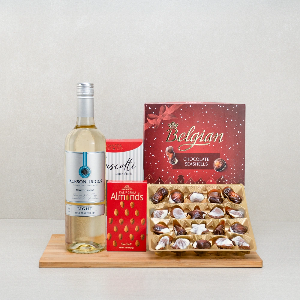 Whiskey Belgian Seashell Duo