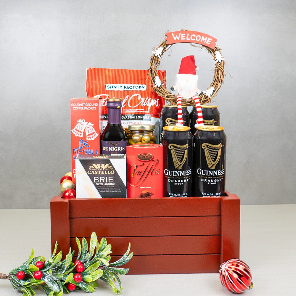 Welcome Christmas Cheer Gift Basket