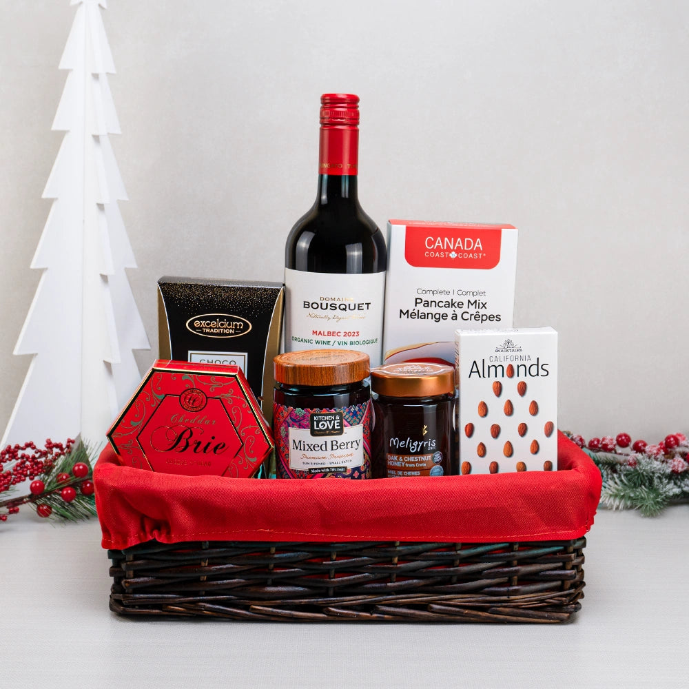 Pancake Honey Wine Gourmet Basket