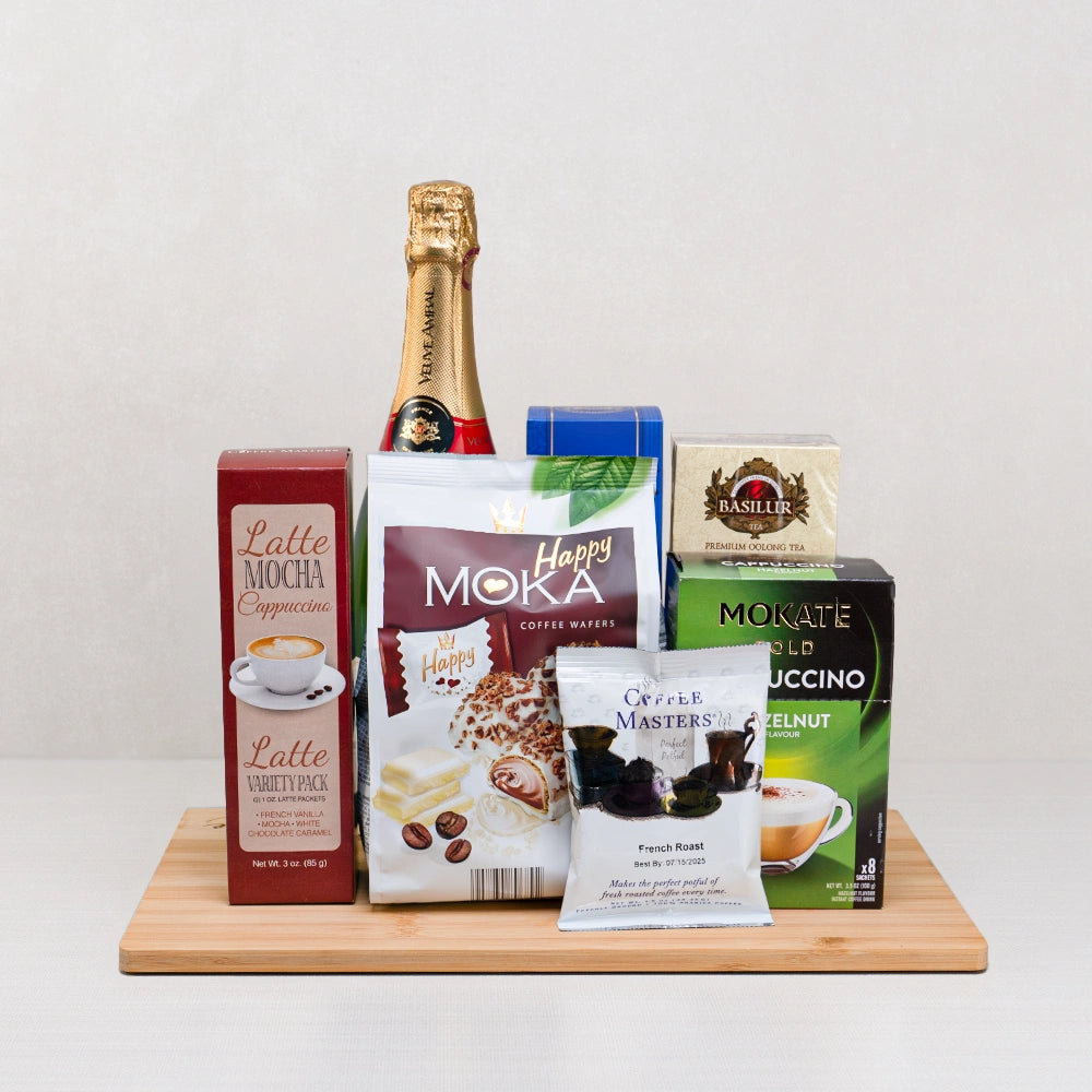 Mocha Champagne Celebration Set