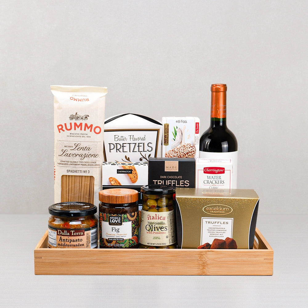 The Fine Taste Of Italy Gift Basket