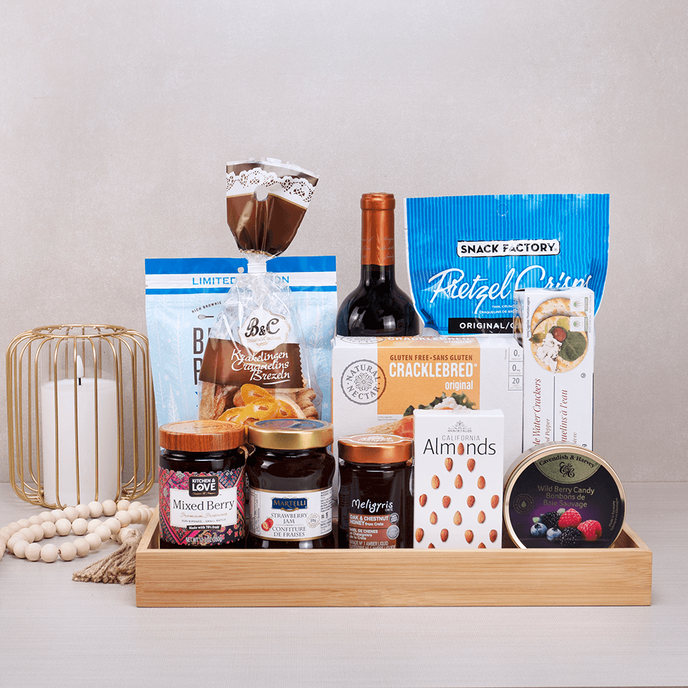 Hanukkah Kosher Treats Basket