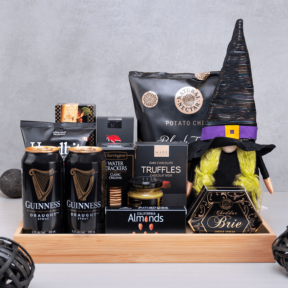 Happy Halloween Beer Gift Basket